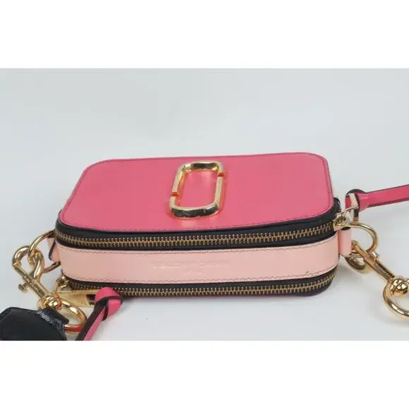 Marc Jacobs Snapshot Colorblock Saffiano Leather Small Camera Crossbody Bag